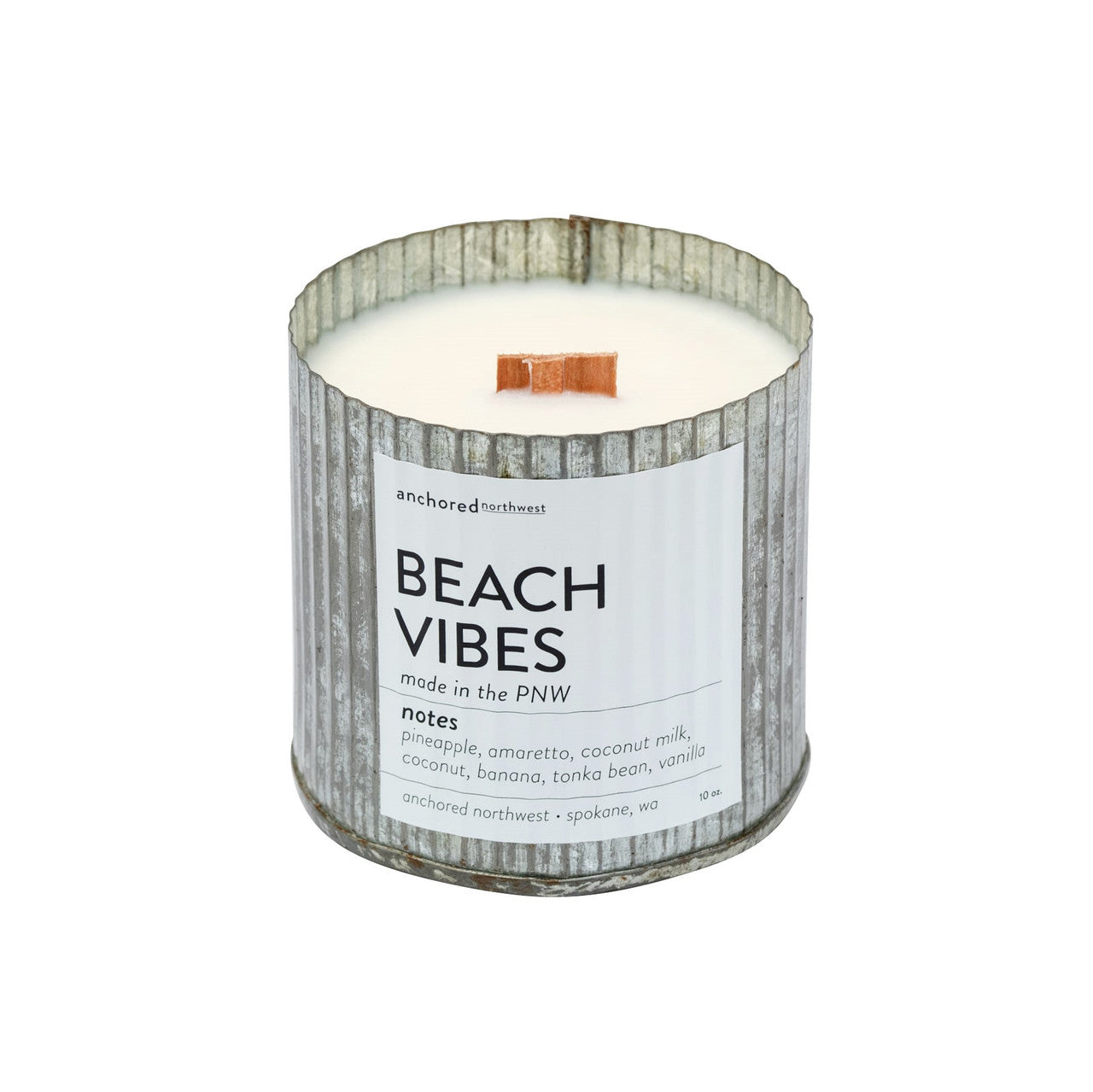 Bougie rustique Beach Vibes