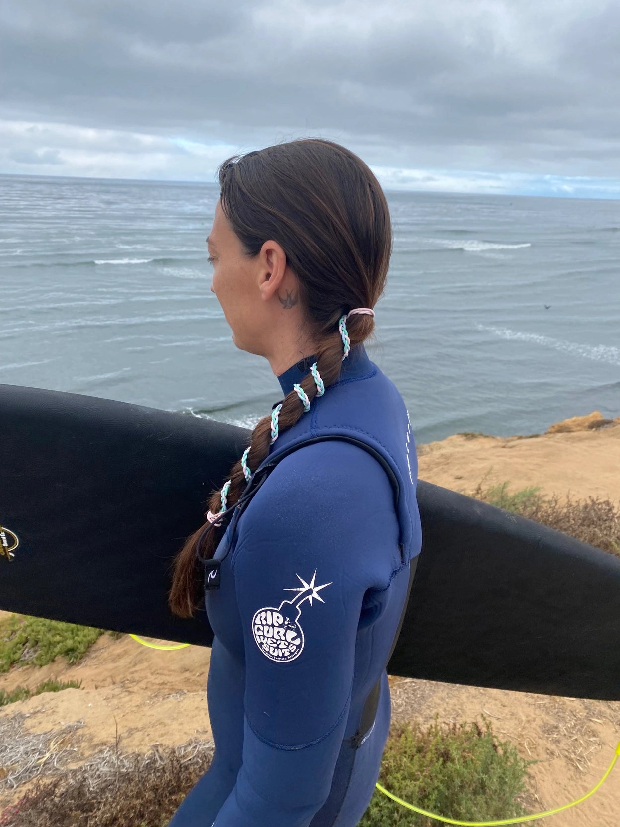 Rip Tie Tangle Free Hair Tie - Dawn Patrol