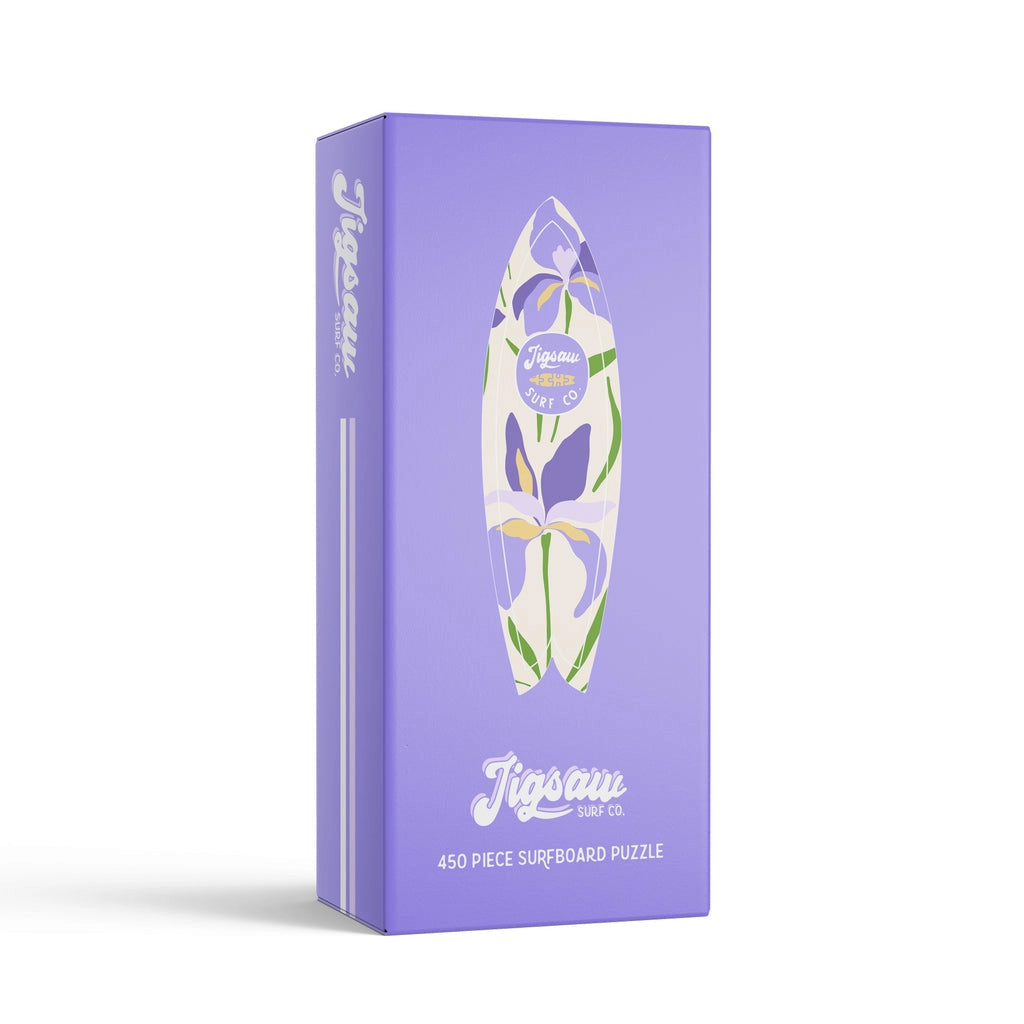 Bearded Iris Surfboard Puzzle