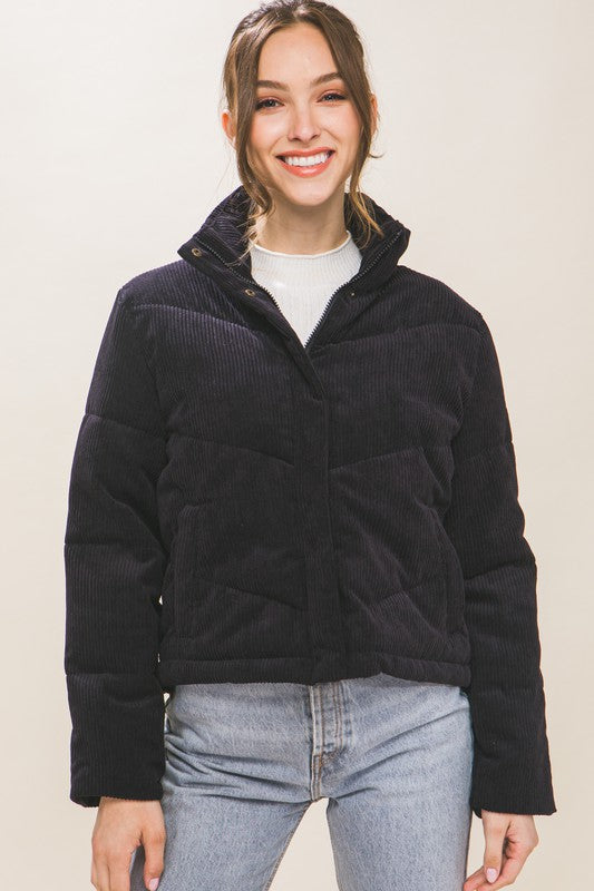 Oliver Corduroy Puffer Jacket