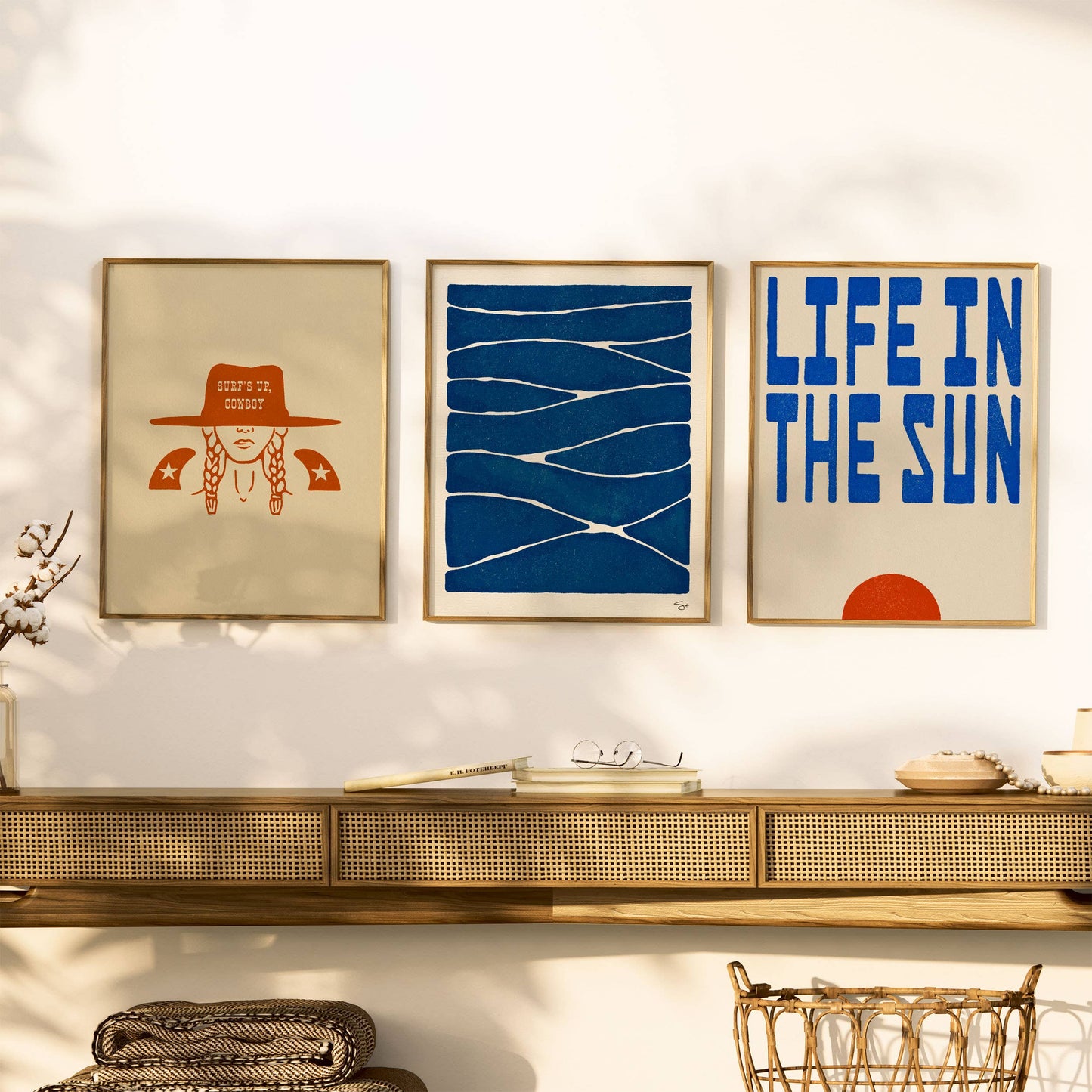 Life in the Sun | Coastal Art Print