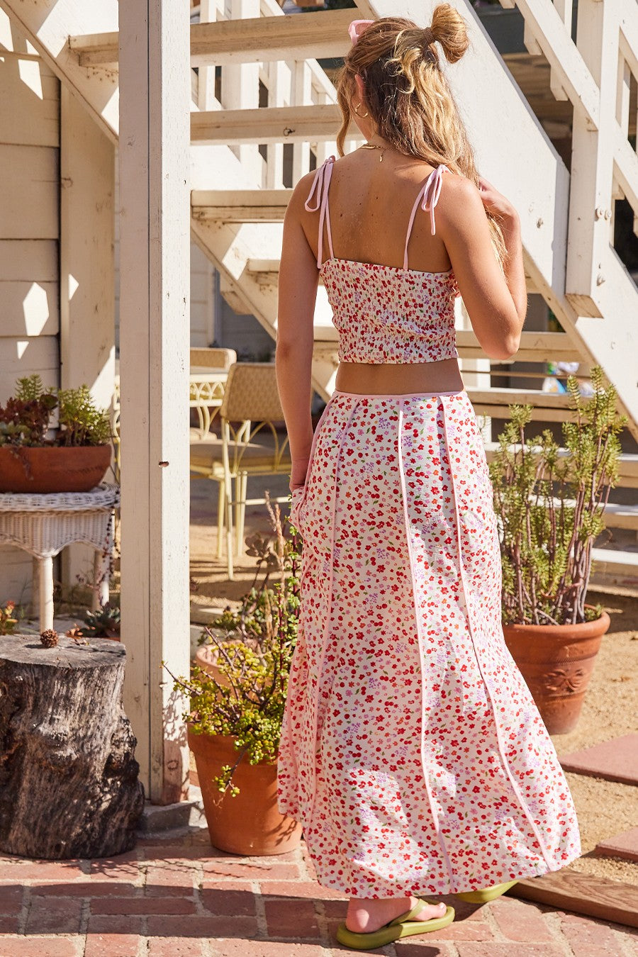 Sally Floral Skirt