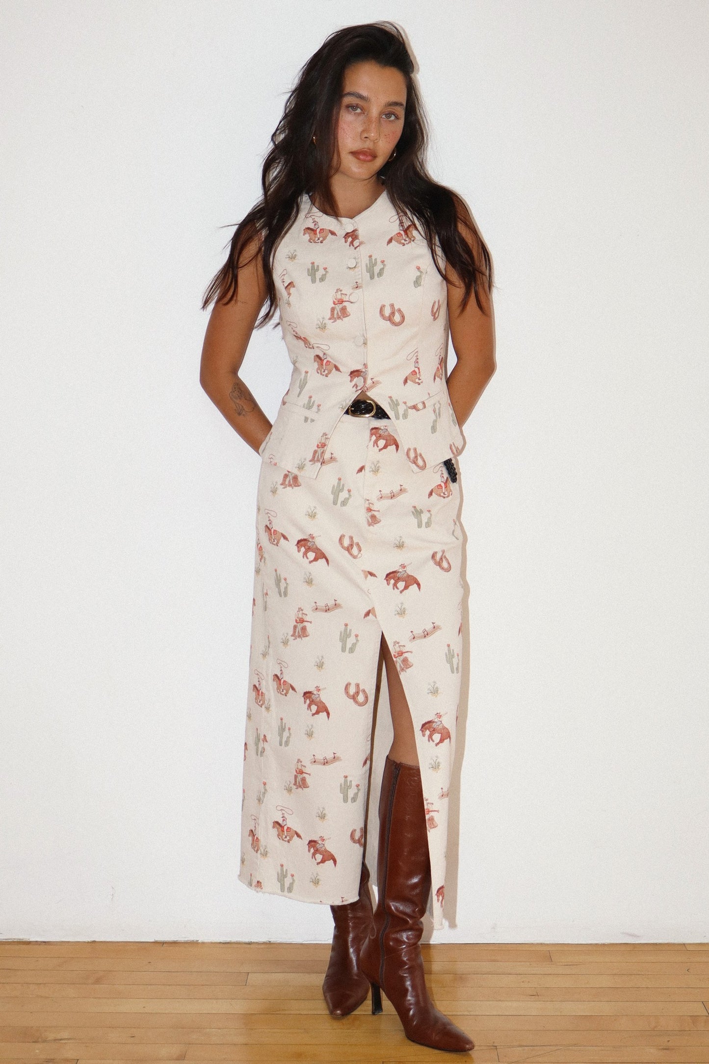 Lucky Girl Western Top