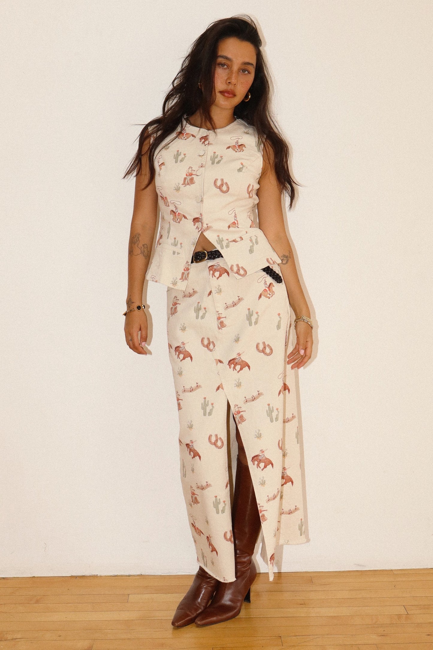 Lucky Girl Western Top