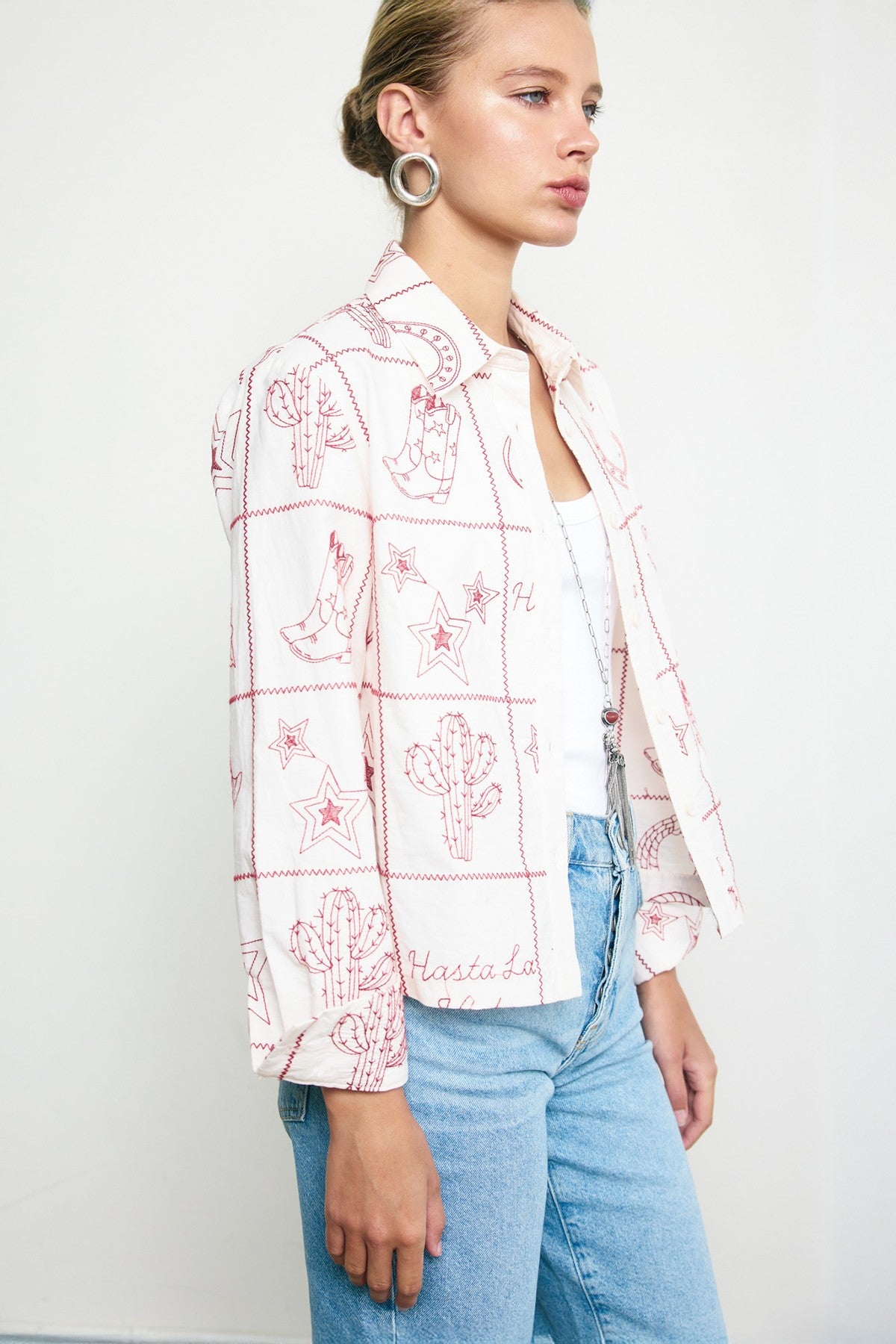 Lou Embroidered Shirt
