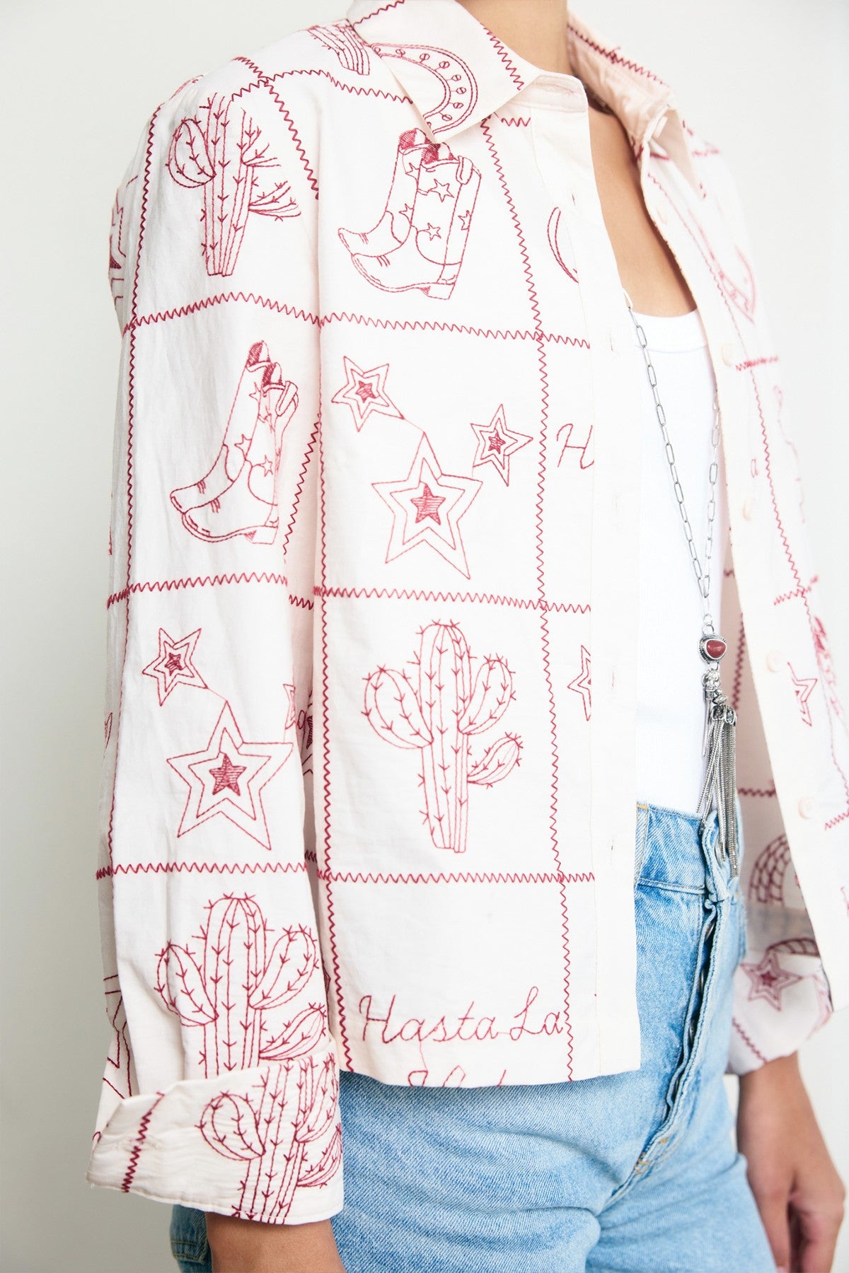 Lou Embroidered Shirt