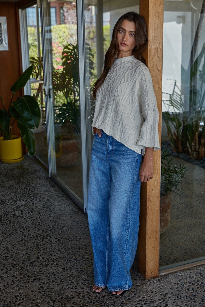 Lioness Cable Knit Sweater