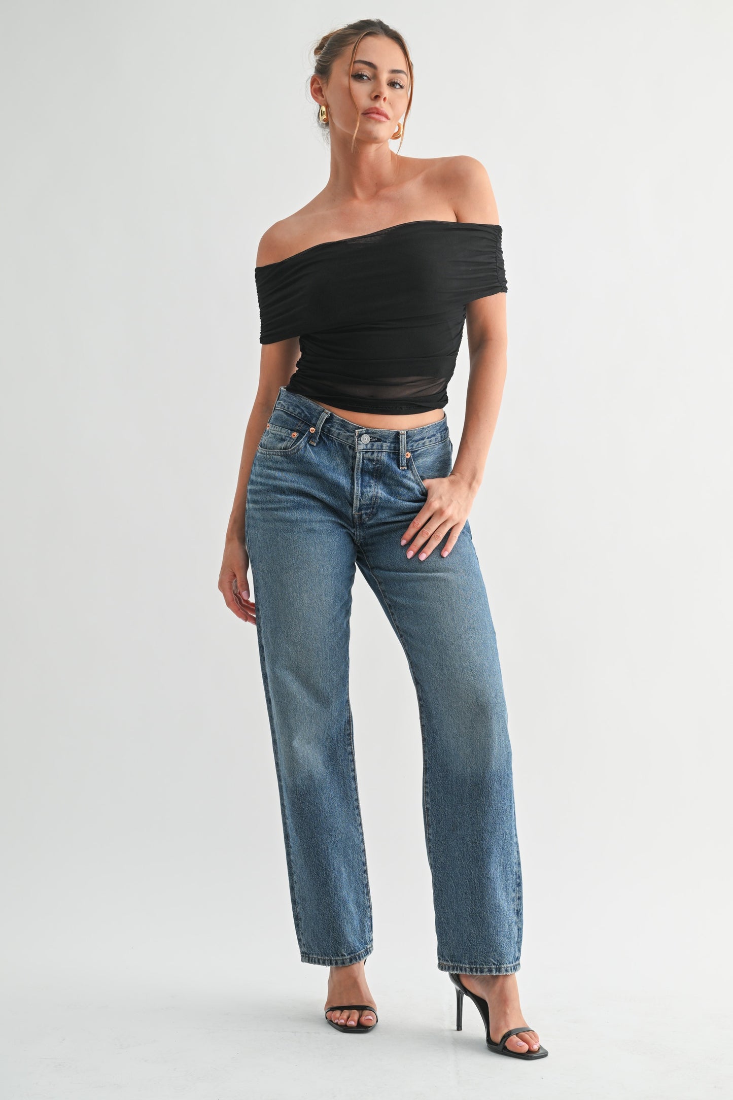 Nolan Mesh Top