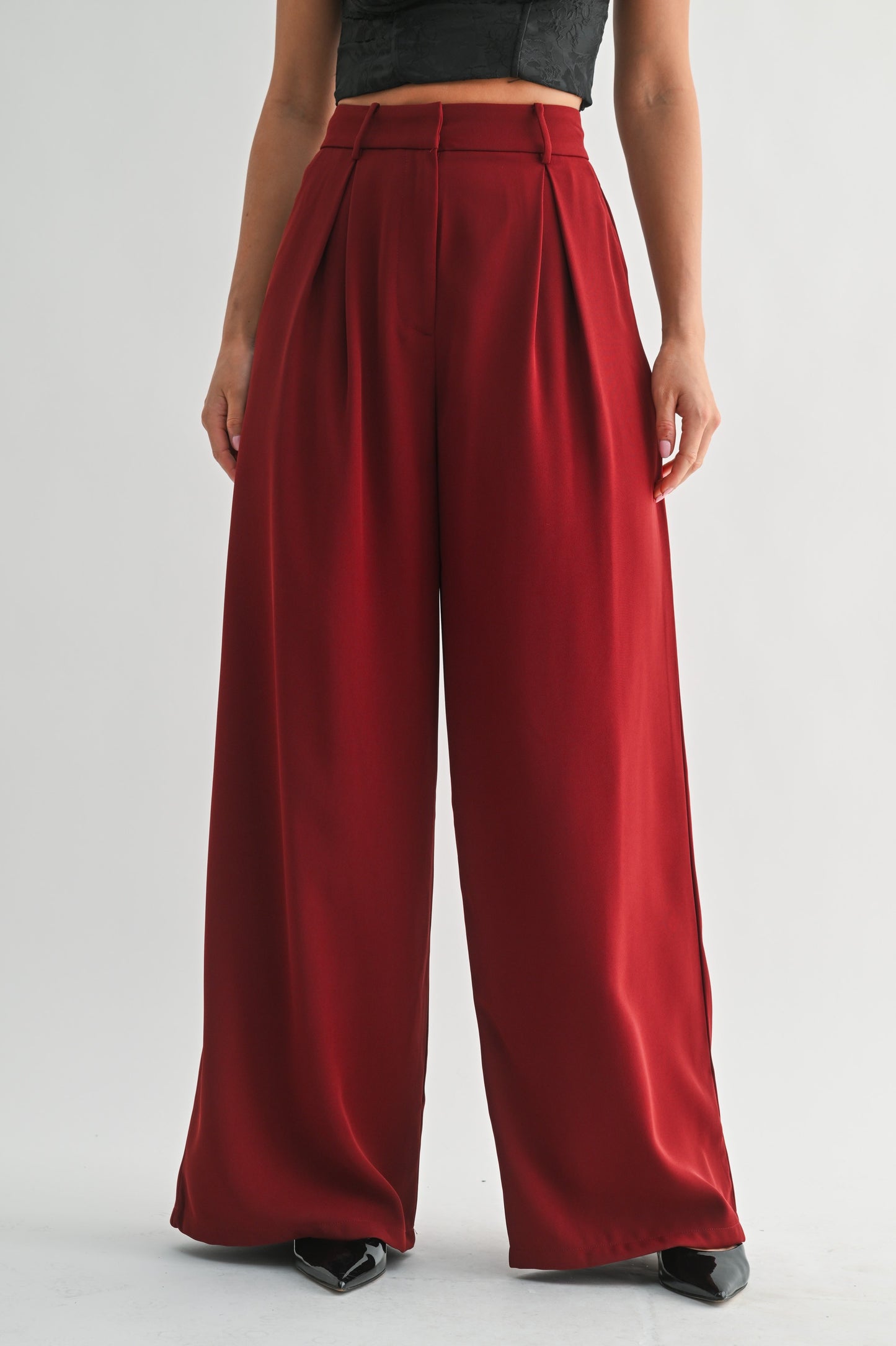 Carly Pleated Trousers