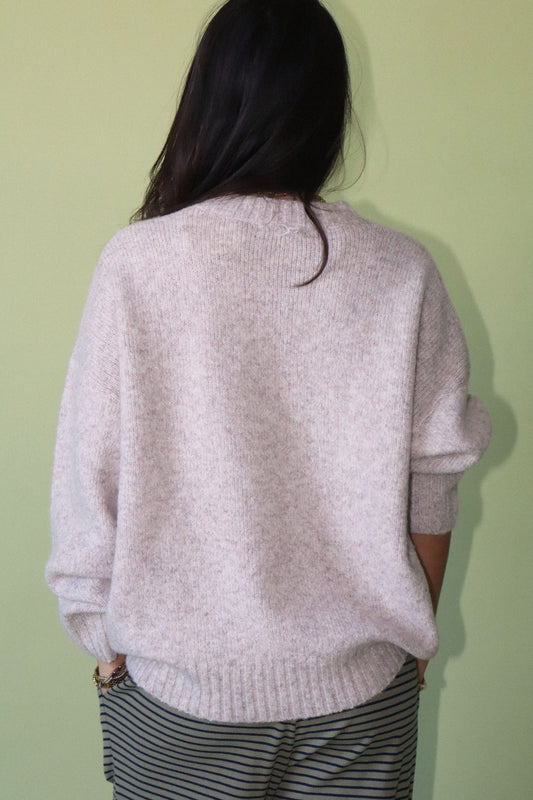 Marsh Oaks Embroidered Knit Sweater