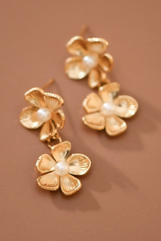 Marsha Floral Drop Earrings