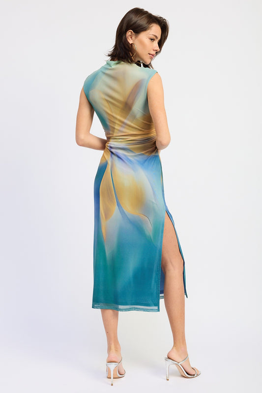 Orchid Dream Midi Dress