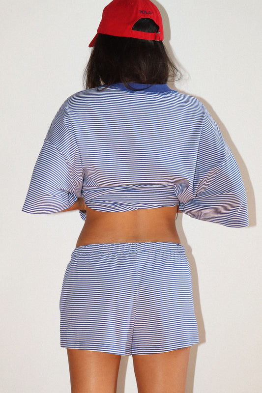 Dawson Stripe Drawstring Shorts