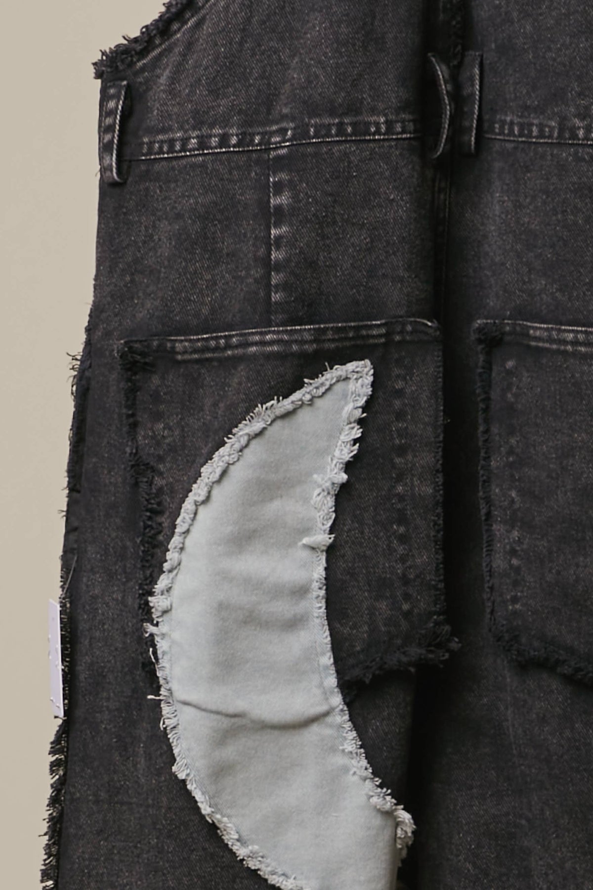 Moon and Stars Patchwork Overalls