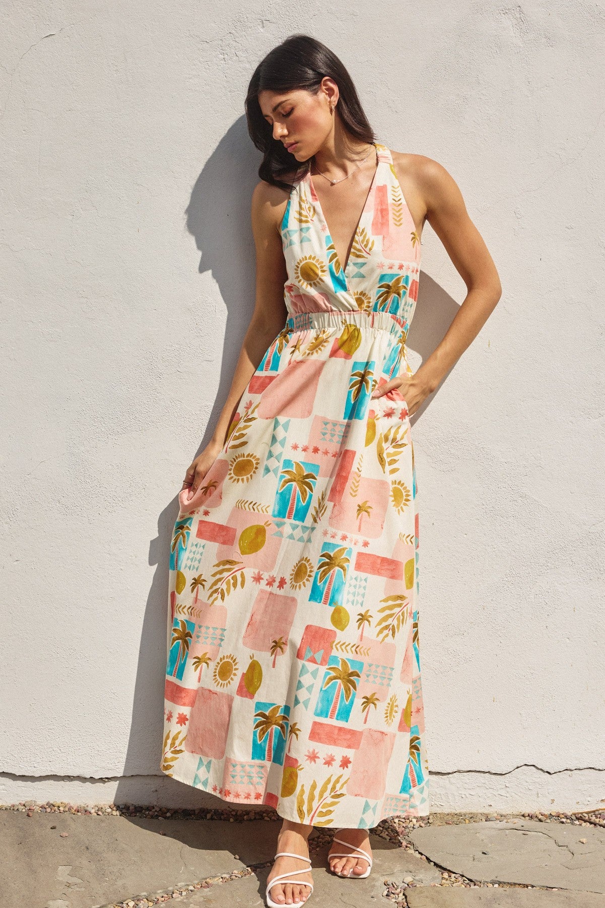 Moroccan Spring Maxi Dress