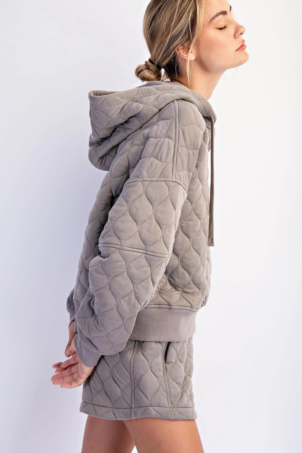 Hayden Quilted Hoodie