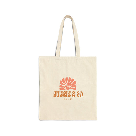 Retro Sun 'Auggie & Zo' Canvas Tote