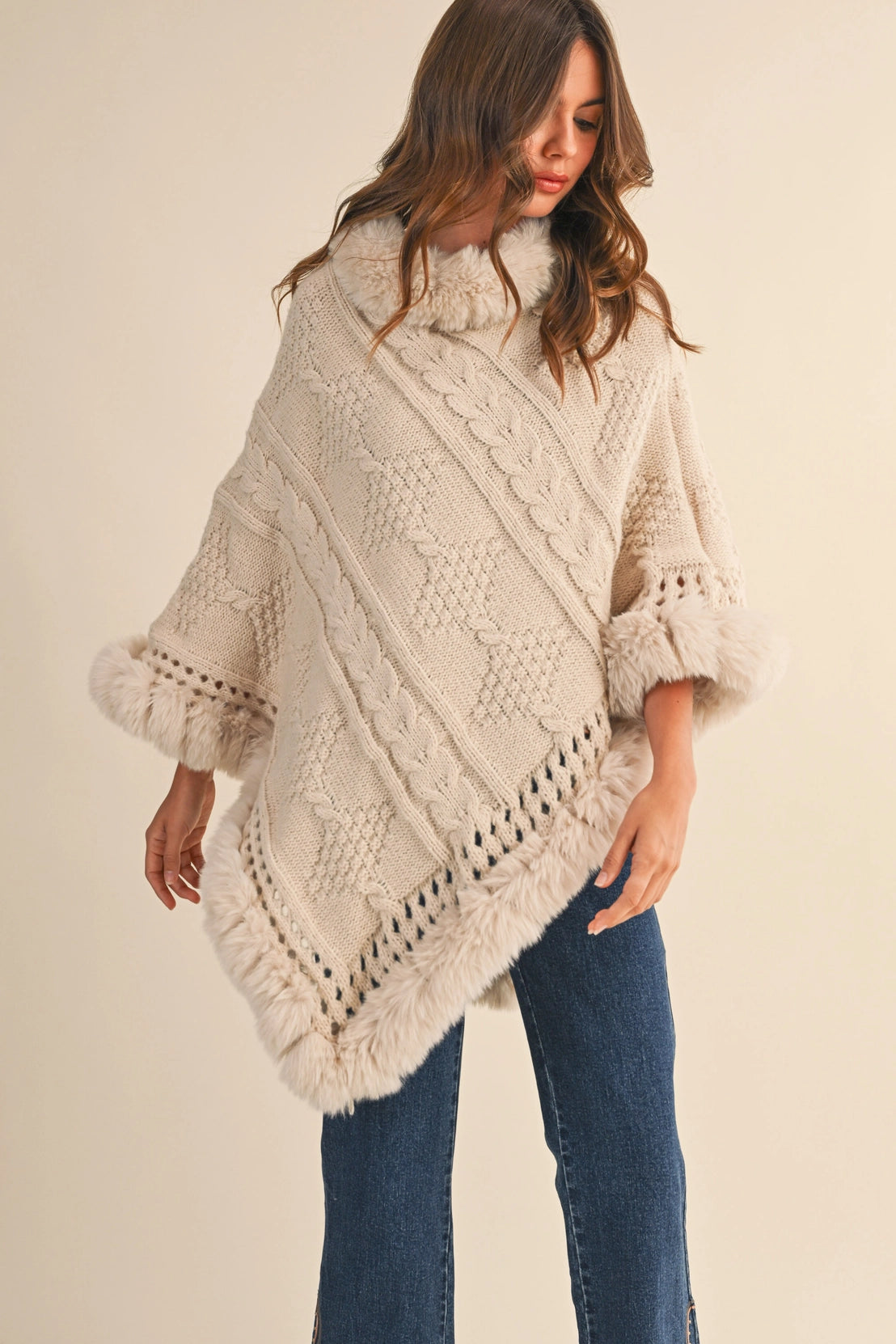 Aspen Sweater Poncho
