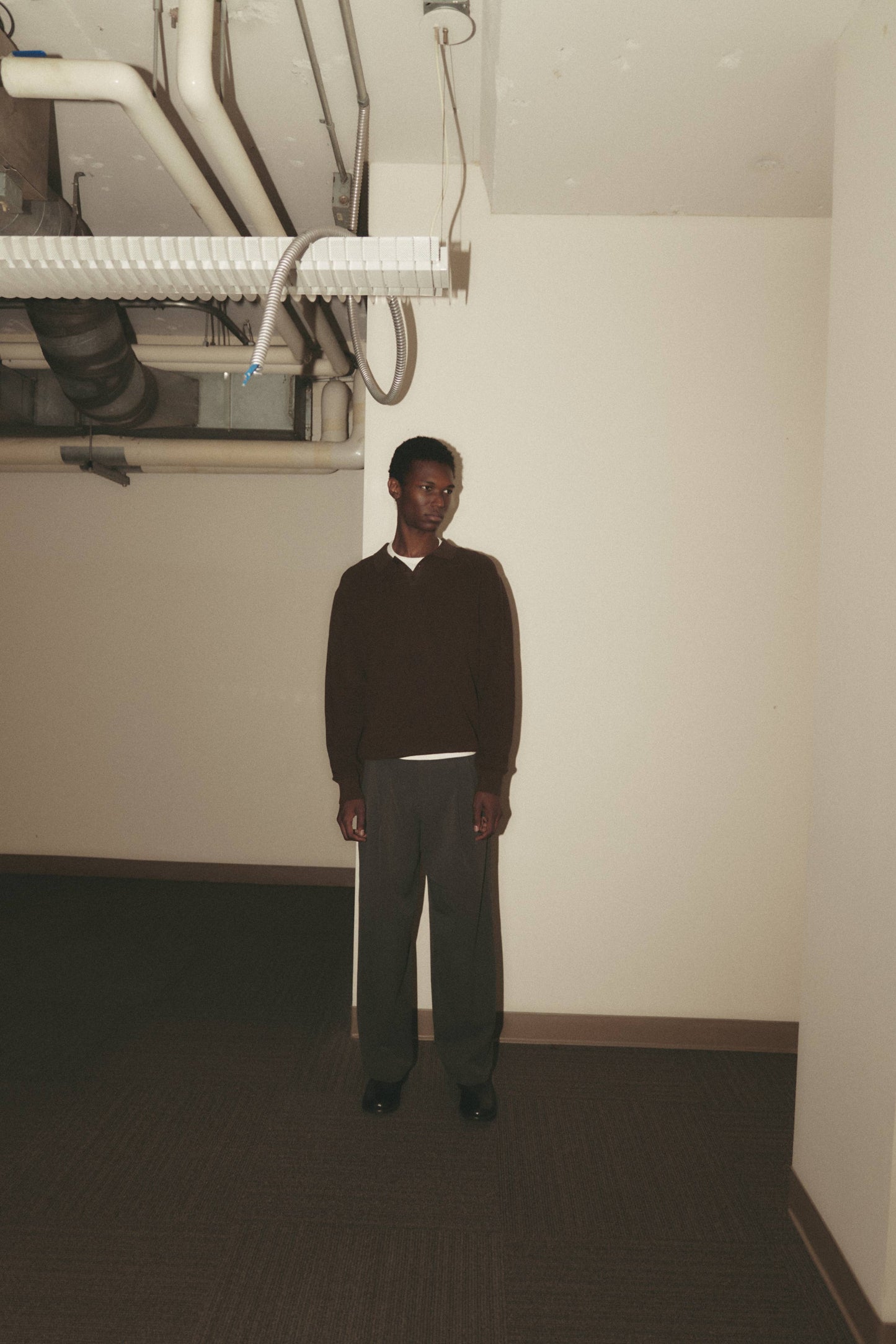 The Damien Sweater | Knit Polo Sweater Top