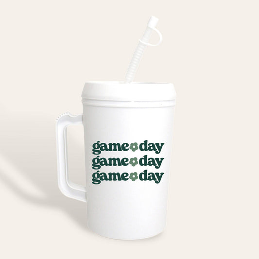 Game Day Mega Mug - Green