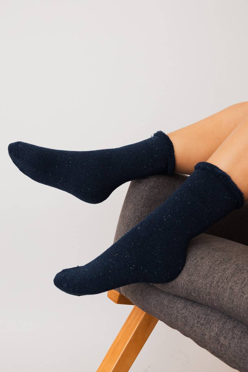 Thick Knit Crew Socks