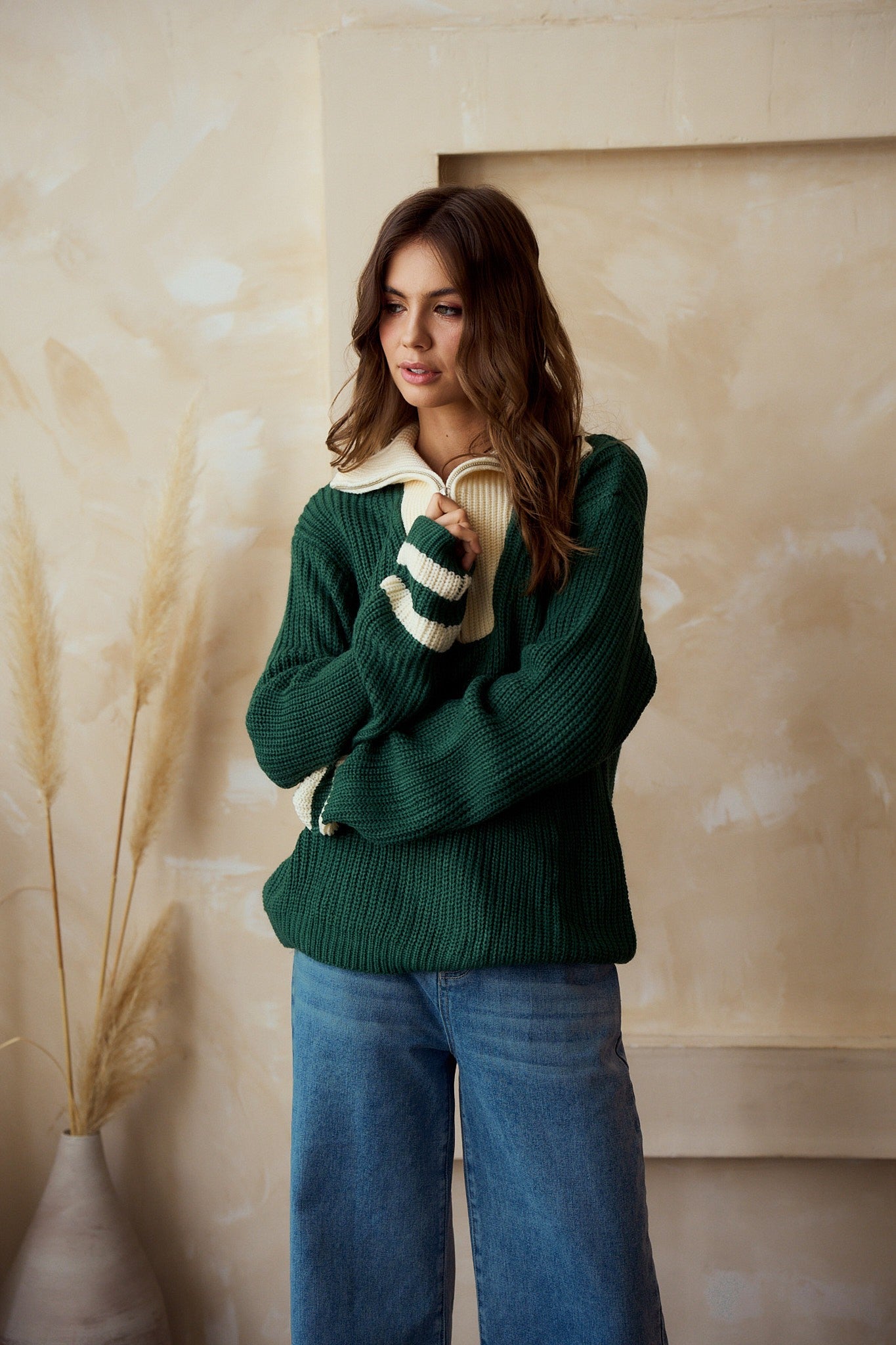 Bonnie Half-Zip Sweater