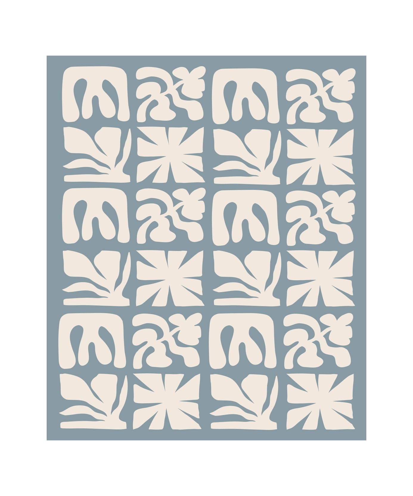 Lanai Plush Throw - Slate Blue