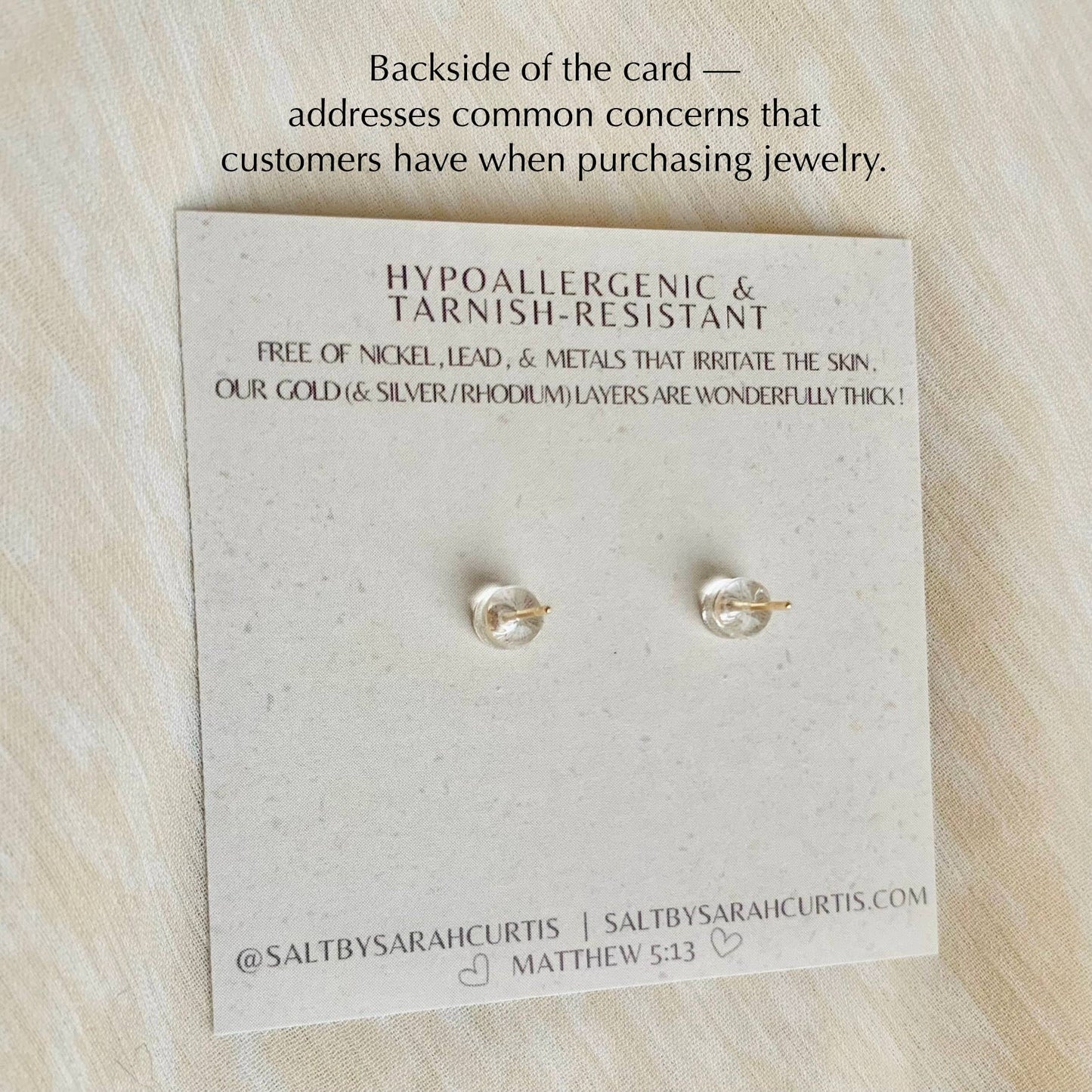 Starfish Studs - Gold