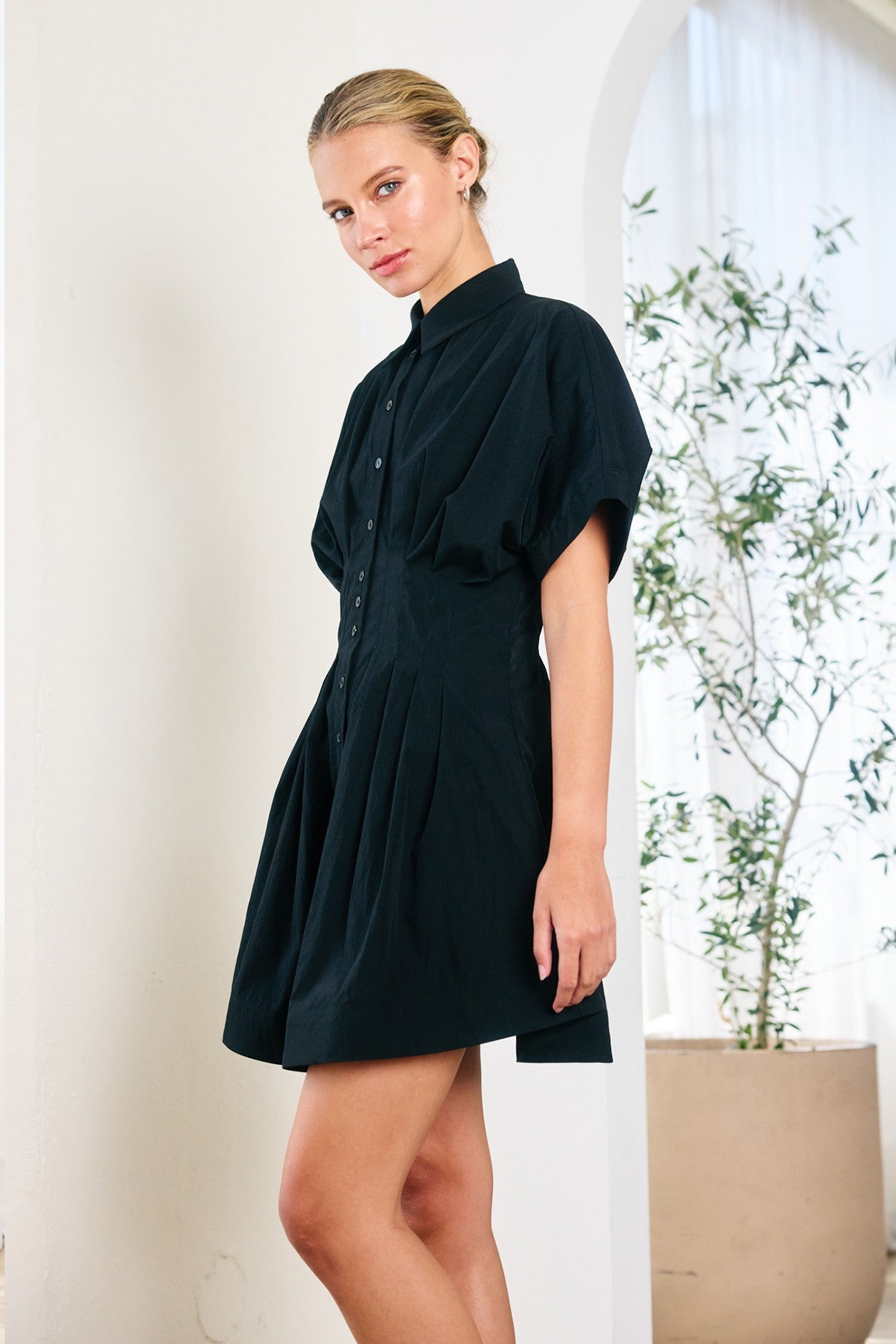 Brooklyn Mini Shirt Dress