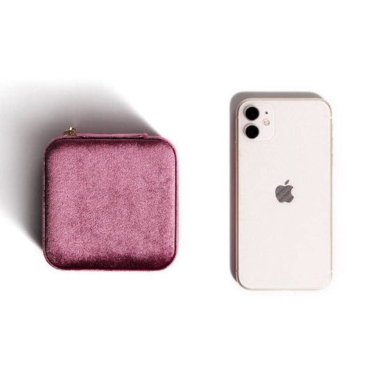 Plush Travel Jewelry Case