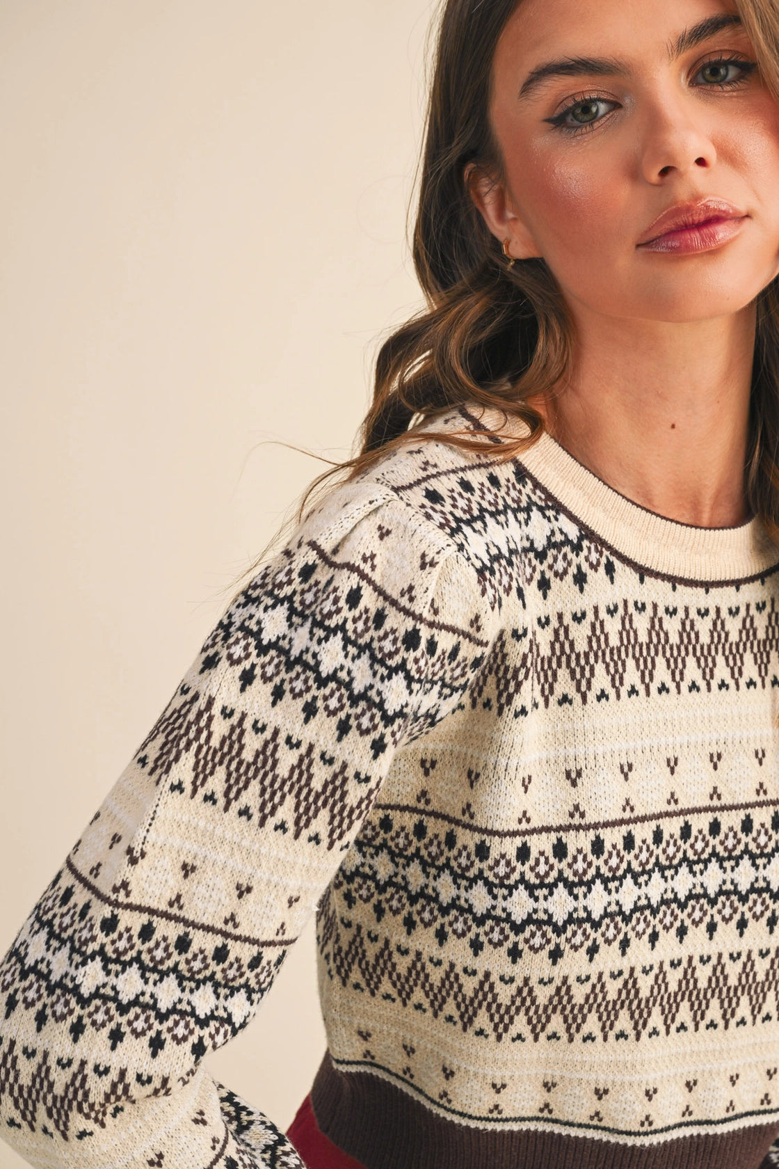 Bryce Cropped Sweater