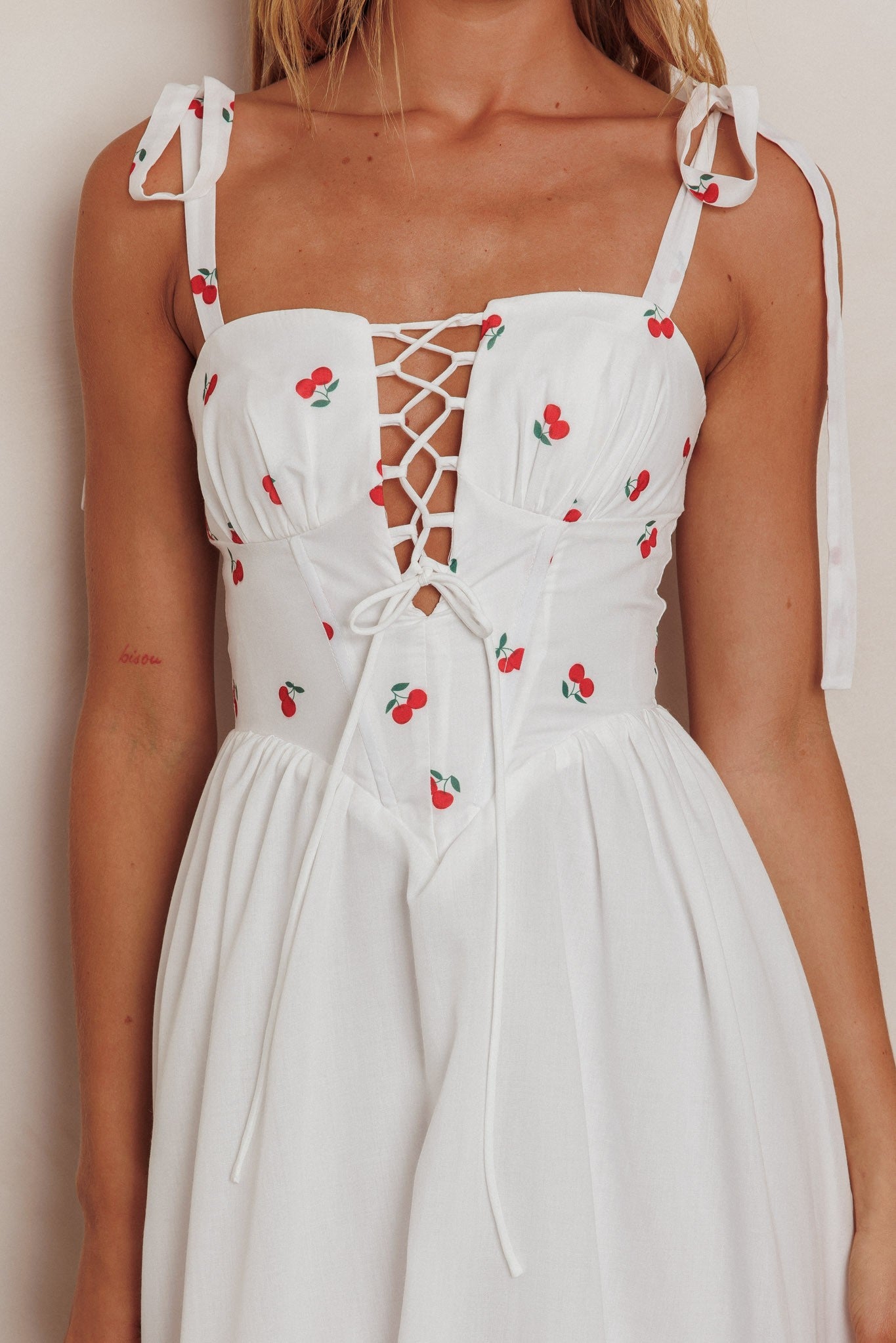 Cherry Baby Maxi Dress - One Left!