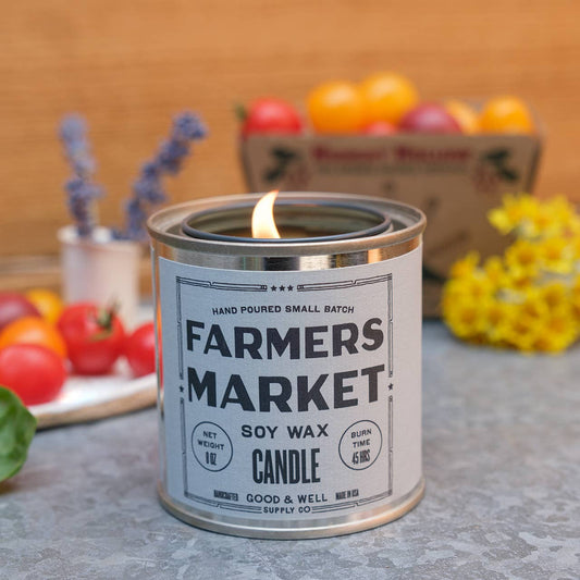 Farmer's Market Soy Candle - Happy Place Collection