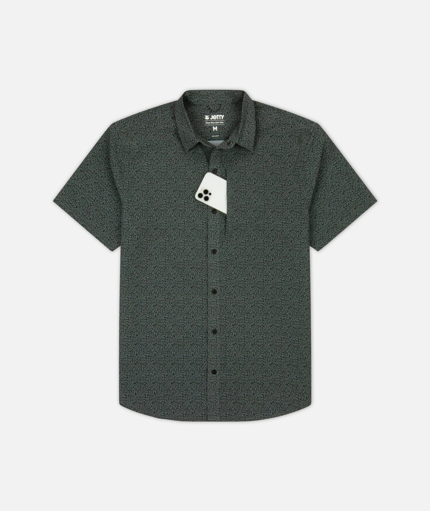 Sandspit Tech Shirt - Charcoal