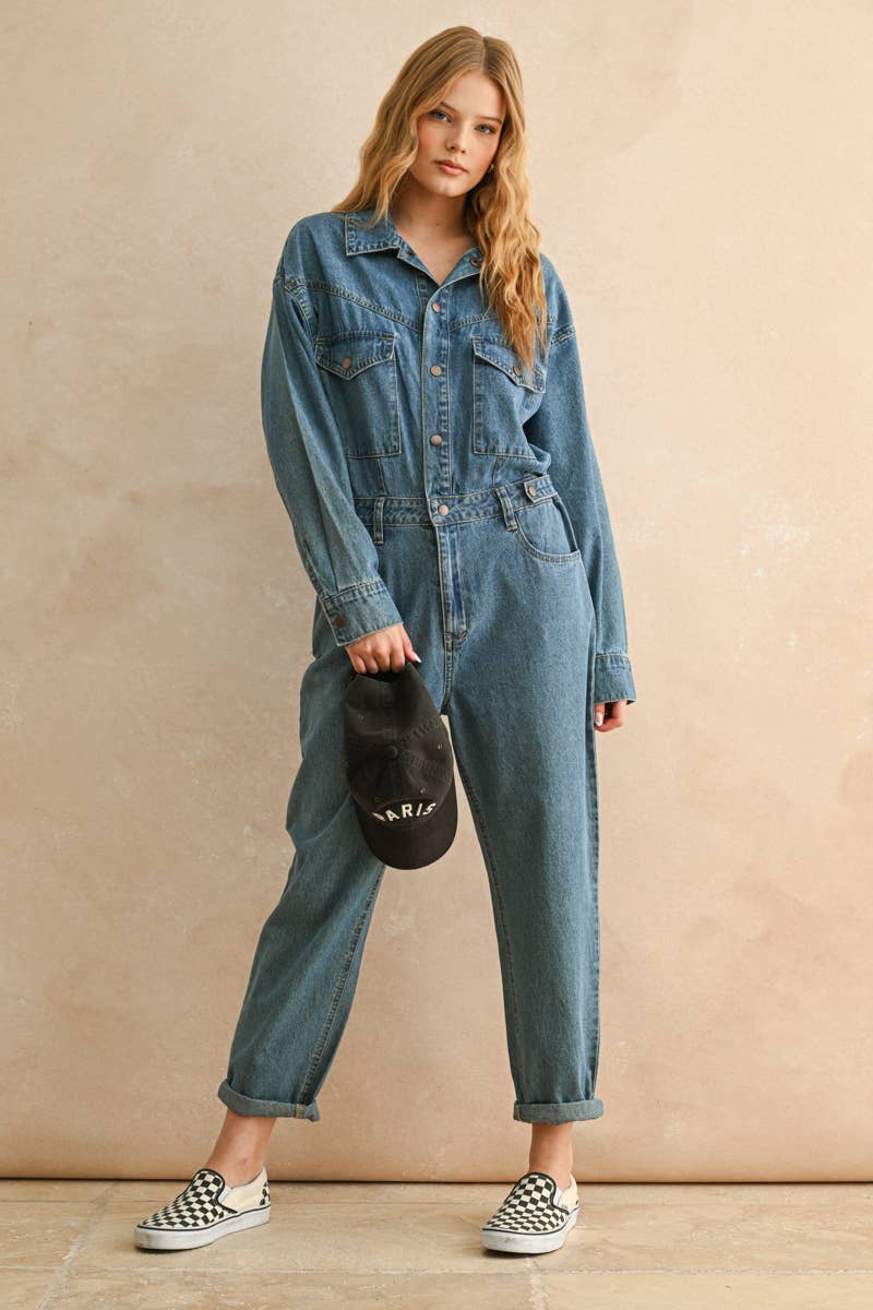 Waylon Denim Jumpsuit