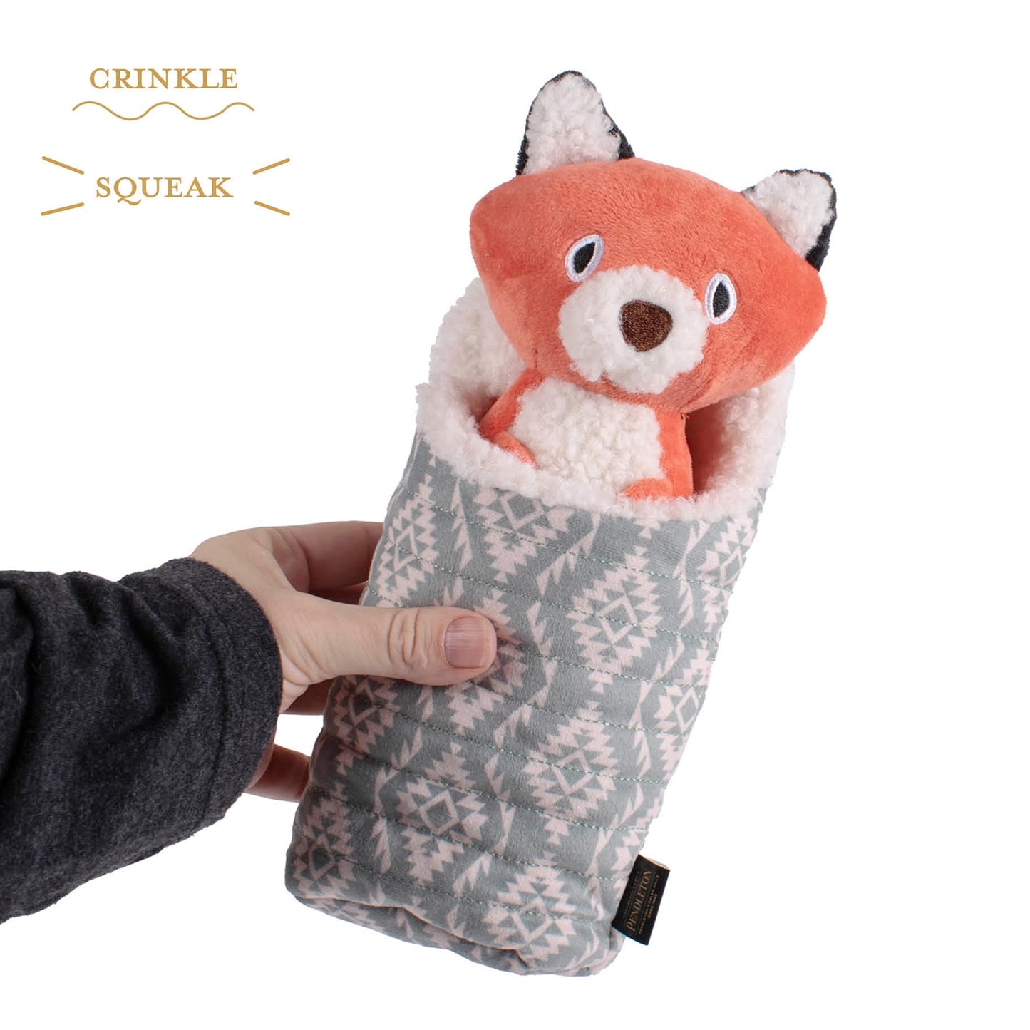 Pendleton Camp Pal Plush Dog Toy - Fox