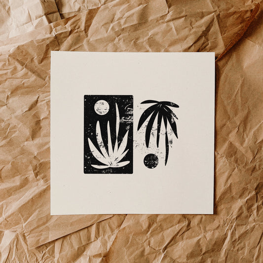 Survive The Rain Print 12x12