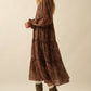Mojave Floral Tiered Midi Dress