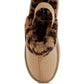 Kutchu Leopard Faux Fur Platform Classic Slingback