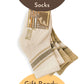 Baby/Toddler Half-Crew Socks 2-Pack, Chill Pill Stripe Set