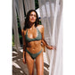 Sunset Club Bikini Top - Olive Green