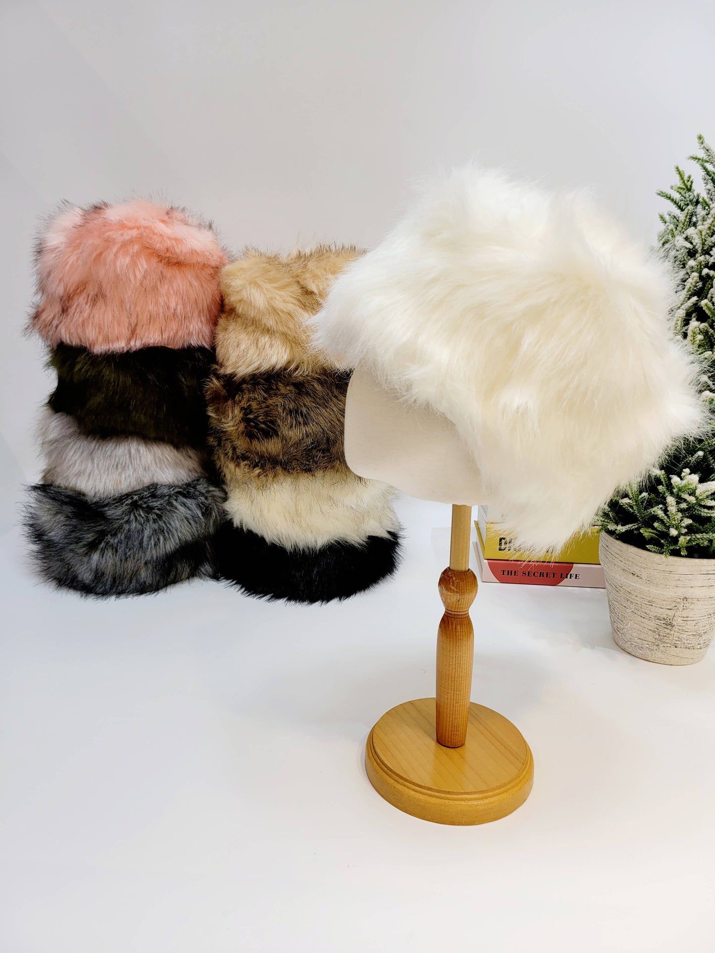 Vail Faux Fur Hat with Fleece Lining