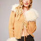 Houston Lace-Up Cardigan