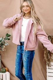 Torrence Sherpa Cropped Jacket