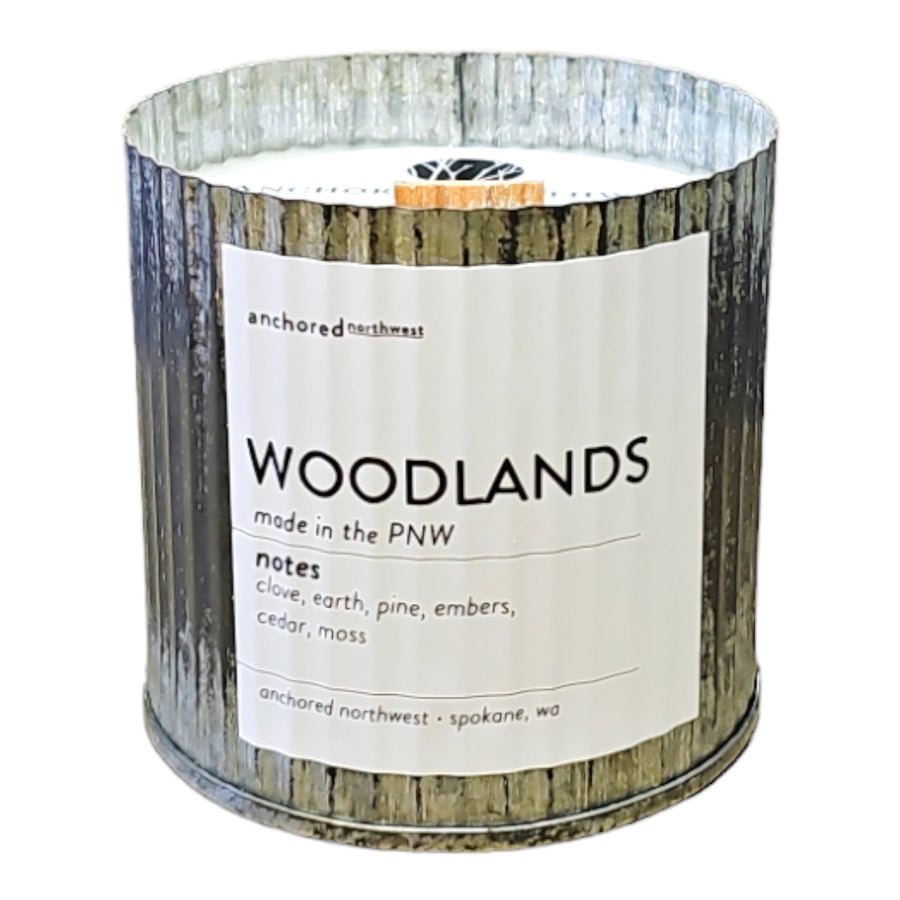 Woodlands Rustic Candle