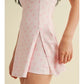 Bow Print Mini Dress