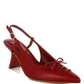 Danvers Kitten Heel Pointy Slingbacks