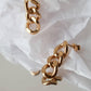 Avalon 18K Gold Non-Tarnish Chain Link Earrings