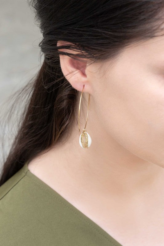 By the Shore Hoop Earrings