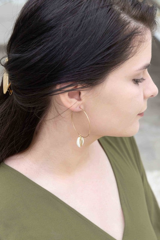 By the Shore Hoop Earrings